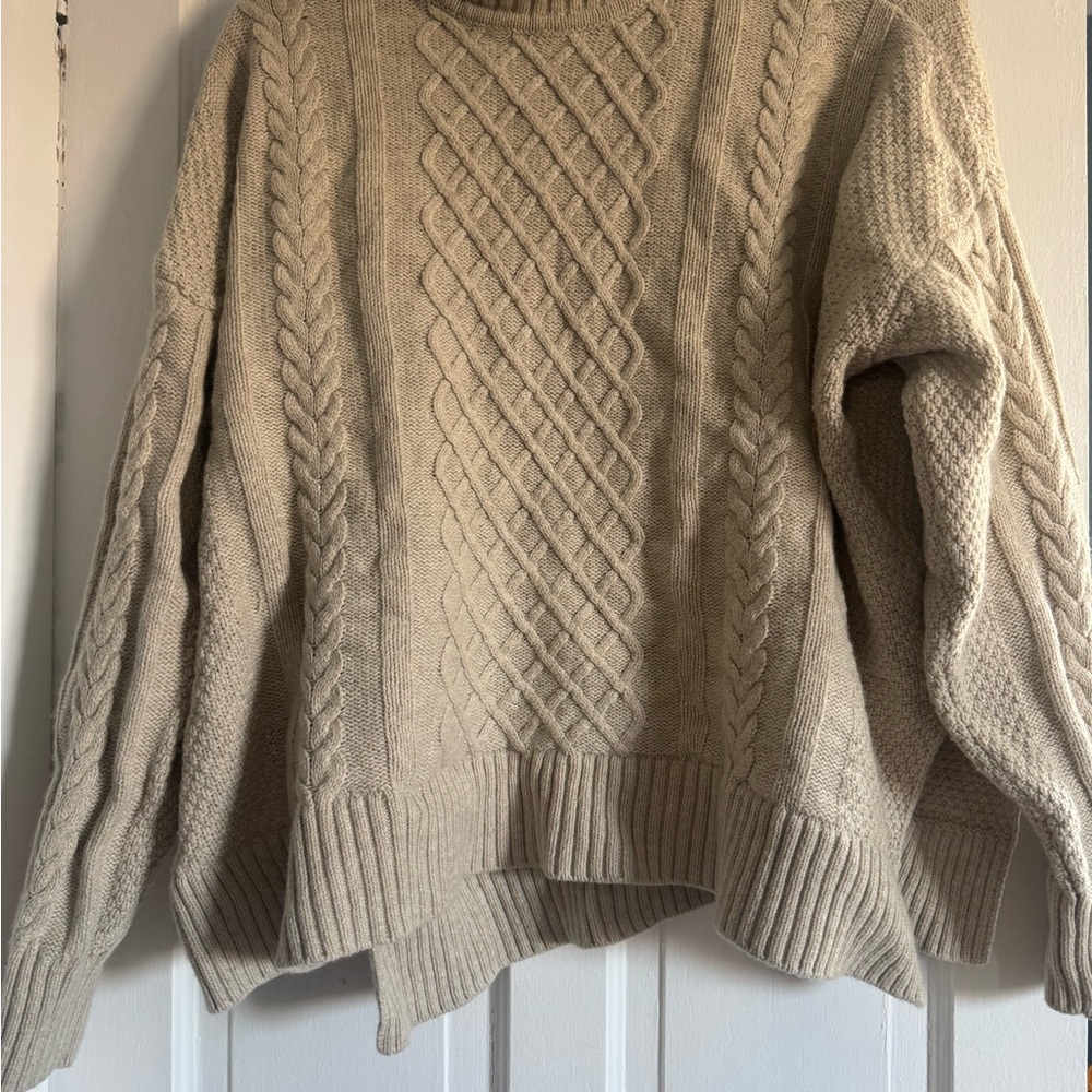 Orvis Women’s Cable Knit Sweater - Cream